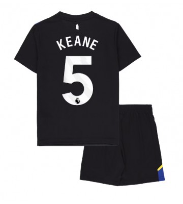 Everton Michael Keane #5 Replika Tredje Tröja Barn 2025-26 Kortärmad (+ Korta byxor)